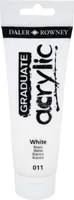 Daler Rowney Graduate Akrylová barva Titanium White 120 ml 1 ks