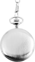 Excellanc 4000007-002 Taschenuhr silberfarbig gebürstet matt