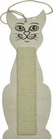 Sisal Wandkratzbrett / Kratzbrett Katze 60 x 20 cm