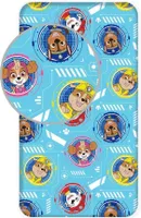 Modré dětské prostěradlo Paw Patrol