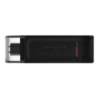 Kingston 70 - 256 GB - USB Type-C - 3.2 Gen 1 (3.1 Gen 1) - zatyczka - 7 g