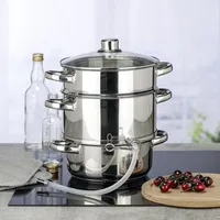 Edelstahl Entsafter Dampfentsafter Fruchtentsafter Gelee Fruchtsaft Saftpresse