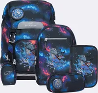 Beckmann Schulranzen-Set Classic Ninja Elements 6-teigig.
