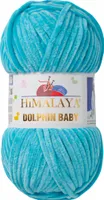 Strickfein Himalaya Dolphin Baby super Bulky Chenille Garn Wolle strickgarn 100 gr 80315 - türkis
