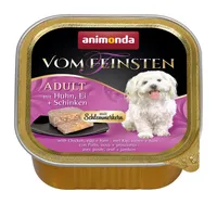 Animonda Dog Vom Feinsten Gourmet Core s kuřecím masem, vejcem a šunkou 150g