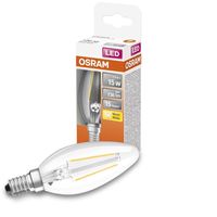 Osram LED Leuchtmittel Classic B40 E14 1,5W warmweiß, klar