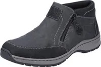 Rieker Herren Stiefeletten Warmfutter Reißverschluss Boots 03352, Größe:43 EU, Farbe:Grau