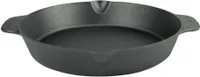 CHEFGASTRO BBQ Gusseiserne Pfanne XXL, Ø 44 cm