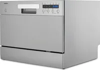 MEDION Tischgeschirrspüler DWT 60 (6 Gedecke Fassungsvermögen, 7 Reinigungsprogramme, LED Anzeige, 47 dB, MD37496) weiß