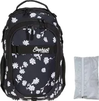 Schulrucksack Mädchen Elephant Hero Signature Rucksack Schulmappe Schultasche 12847 Black Flower + Regencover