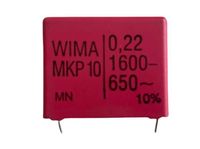 WIMA MKP10-1600 220N 0,22 Impulskondensator, 220nF, 27,5mm