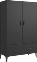vidaXL Tablica wysoka czarna 70x31x115 cm materiał drewnopochodny