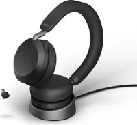 Jabra Evolve2 75 Link380c UC Stereo Stand Black