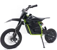 1000 Watt Elektro Dirtbike Cross KXD 707E 48V Pitbike 14/12“ Dirtbike Grün