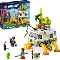 LEGO 71456 DREAMZzz Mrs. Castillos Schildkrötenbus, baue das Wohnmobil-Spielzeug aus der TV-Show auf 2 Arten, mit Figuren Mateo, Zoey und Z-Blob, Spielzeug für Kinder, Mädchen, Jungen ab 7 Jahren