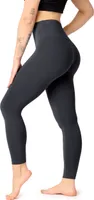 Bellivalini Damen Lange Leggings High Waist  aus Viskose für Sport Yoga Gym BLV50-289 (Graphite, XL)