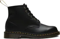Dr. Martens 101 Vegan Black Felix Rub Off - Schwarz, 7