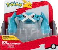 Jazwares Pokémon Epische Actionfigur Metagross 30 cm - Bewegliche Gelenke und Realistische Details - Sammlerstück für Fans