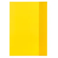 herlitz Heftschoner DIN A4, PP, transparent-gelb