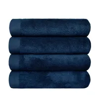 SCANquilt ručník MODAL SOFT tm. modrá 75% bavlna 25% modal 30 x 50 cm