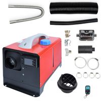 Dieselový ohrievač 12V Parkovací ohrievač Dieselový ohrievač vzduchu 8KW Air Diesel Heater s LCD displejom a diaľkovým ovládaním a rukoväťou Air Diesel Heater pre osobné auto Truck Camper Bus (typ C) CEEDIR