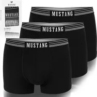 Mustang 3-pack - Pánske bavlnené boxerky, nohavice pre mužov, L
