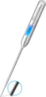 ProfiCook® Küchenthermometer aus Edelstahl | -45°- 200°C | Kochthermometer mit LCD-Display | inkl. Schutzkappe und Aufhängeöse | PC DHT 1039