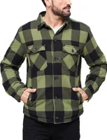 BRANDIT Lumber Jacket black+olive rozmiar 3XL