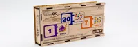 Drevené puzzle Čísla