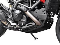 Ibex 10001422 Kompatibel/Ersatz für Motorschutz Ducati Hyperstrada 821 BJ 2013-15 Schwarz