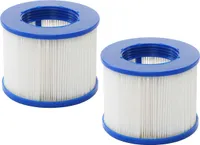Vodný filter pre Whirlpool HWC-E32, náhradná filtračná vložka lamelový filter, príslušenstvo ~ 2 kusy