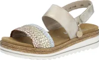 Remonte Keilsandaletten Damen 31373639323836 Gold 40 EU