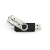 MediaRange USB-Stick 32 GB USB combo mit Micro USB