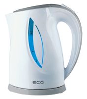 ECG RK 1758 Grey, Wasserkocher, 1,7 Liter, Grau-weiß, Plastik, 1.7 liters
