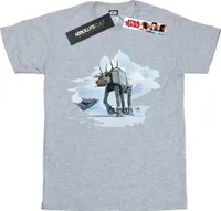 Star Wars - "AT-AT" T-Shirt für Herren BI46027 (L) (Grau)