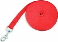 Monkimau Schleppleine für Hunde 5m 10m 15m 20m 30m 50m Lang Nylon Hundeleine Mittelgroße Hunde Trainingsleine Langlaufleine Feldleine Hausleine Hofleine Longe Pferd