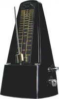 Steinbach Metronom mit Glocke mechanisch Schwarz