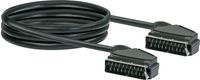 SCART Anschlusskabel (Ø 10 mm), Kabellänge:3 m