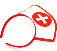 Oblique Unique Haarreif Haarreifen Krankenschwester y Nurse Fasching Karneval