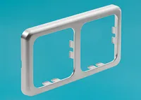 Naber, Abdeckrahmen 2, silber   - Relingsysteme