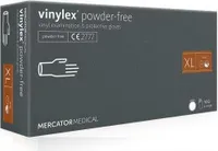 Vinylhandschuhe Einmalhandschuhe Puderfrei Latexfrei Glatt Klar MERCATOR Vinylex, Größe:XL - 100 Stück
