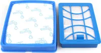 Filter-Set geeignet für Philips PowerPro Expert FC9741/09 - FC 9741/09, PowerPro Expert FC9741/09R1 - FC 9741/09R1 | Abwaschbarer Einlassfilter + Abluftfilter | Ersatzfilterset