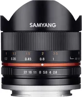 Samyang 8 Mm F2.8 Ii Umc Sony E Kameralinse Schwarz  Schwarz One Size