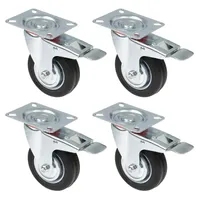 Kaufe Mini-Lenkrollen, Mini-Universal-Riemenrolle, selbstklebende  Riemenscheiben-Pastenrollen, 360°-Universalräder