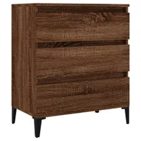 vidaXL Kredens brązowy dąb 60x35x70 cm materiał drewnopochodny
