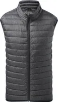 2786 - "Melange" Weste Wattiert für Herren RW7330 (XXL) (Anthrazit meliert)