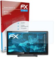 atFoliX FX-Clear 2x Schutzfolie kompatibel mit XP-Pen Artist 22 Pro Displayschutzfolie