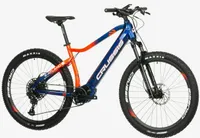 27,5 Zoll MTB Elektrofahrrad E-Bike Modell e-Atland 9.8-S 2023 Pedelec CRUSSIS 630Wh 17,5Ah 95Nm Rahmenhöhe 20"(51 cm) Blau/Rot