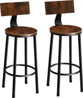 2er Set Barhocker Poole Sitzhöhe 74 cm