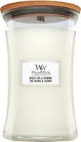 Woodwick White Tea & Jasmine Duftkerze 610 g